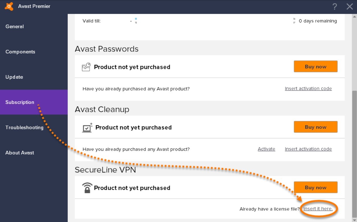 avast secureline free for mac one year